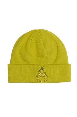 The Grinch Ribbed Beanie