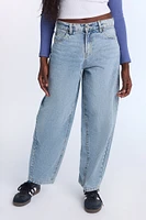 AERO Mid Rise Barrel Jeans