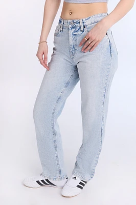 AERO Super High Rise Straight Jeans