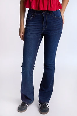 AERO Mid Rise Bootcut Jeans