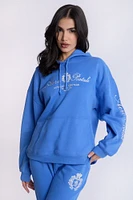 Pull à capuchon coupe garc?onne imprimé AERO
