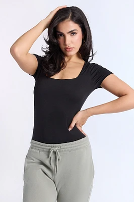 AERO Super Soft Square Neck Bodysuit