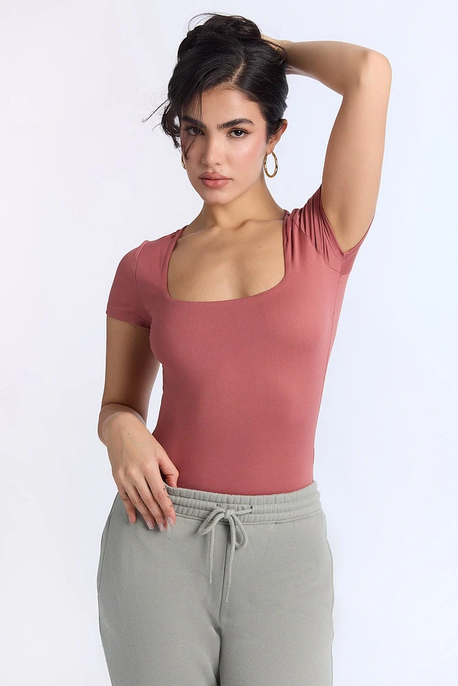 AERO Super Soft Square Neck Bodysuit