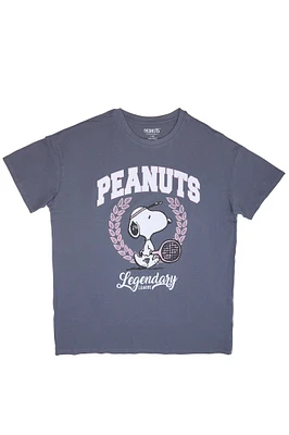 T-shirt décontractéeimprimé graphique Peanuts Snoopy Legend