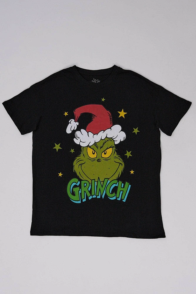 The Grinch Hat Graphic Relaxed Tee