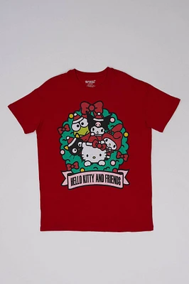 Hello Kitty And Friends Holidays Graphic Relaxed Tee