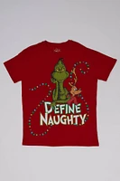 The Grinch Define Naughty Graphic Tee