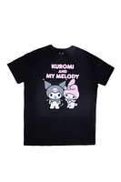 Kuromi My Melody Graphic Relaxed Tee