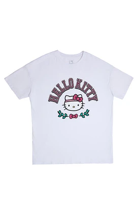 T-shirt décontracté imprimé graphique Hello Kitty Sweatband