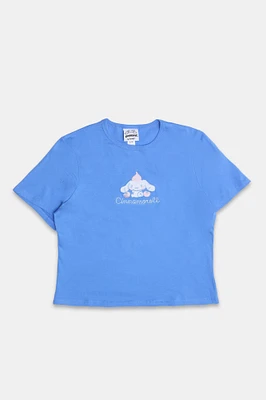 Cinnamorroll Embroidered Graphic Baby Tee