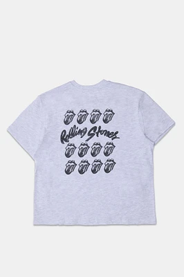 The Rolling Stones Graphic Boxy Cropped Tee