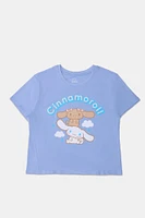 Cinnamoroll Graphic Boxy Cropped Tee