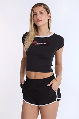 Formula 1 Gel Graphic Baby Tee