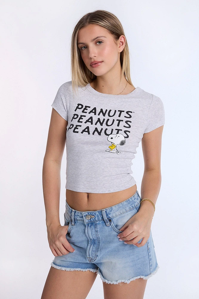 Peanuts Snoopy & Woodstock Graphic Baby Tee