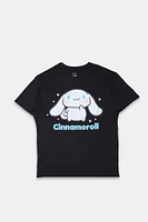 Cinnamoroll Glitter Graphic Boyfriend Tee