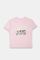 Peanuts Snoopy Since 1950 Graphic Boyfriend Tee