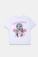 Guns N' Roses Was Here Graphic Boyfriend Tee