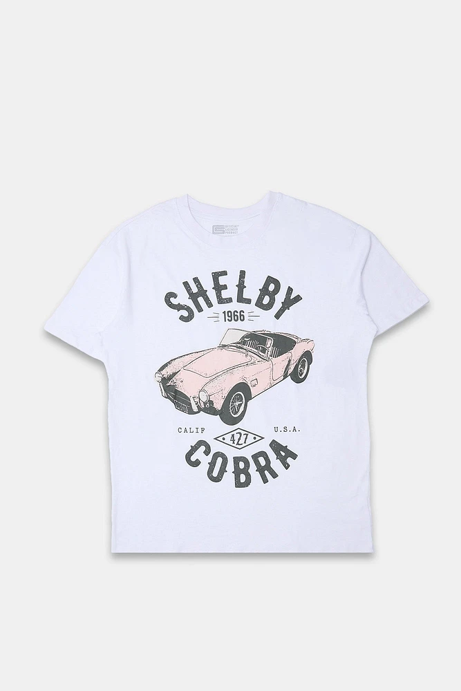 Shelby Cobra Graphic Boyfriend Tee