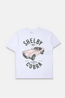 Shelby Cobra Graphic Boyfriend Tee