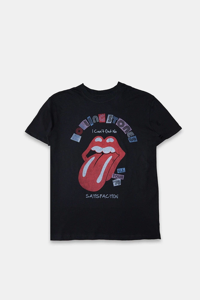The Rolling Stones Graphic Boyfriend Tee
