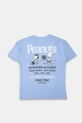 Peanuts Tennis Graphic Boyfriend Tee