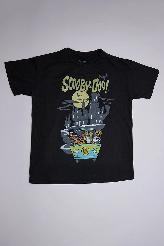 T-shirt décontracté imprimé graphique Scooby-Doo