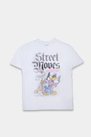 Looney Tunes Freestyle Graphic Boyfriend Tee