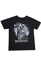 T-shirt décontracté imprimé graphique Beetlejuice Grave