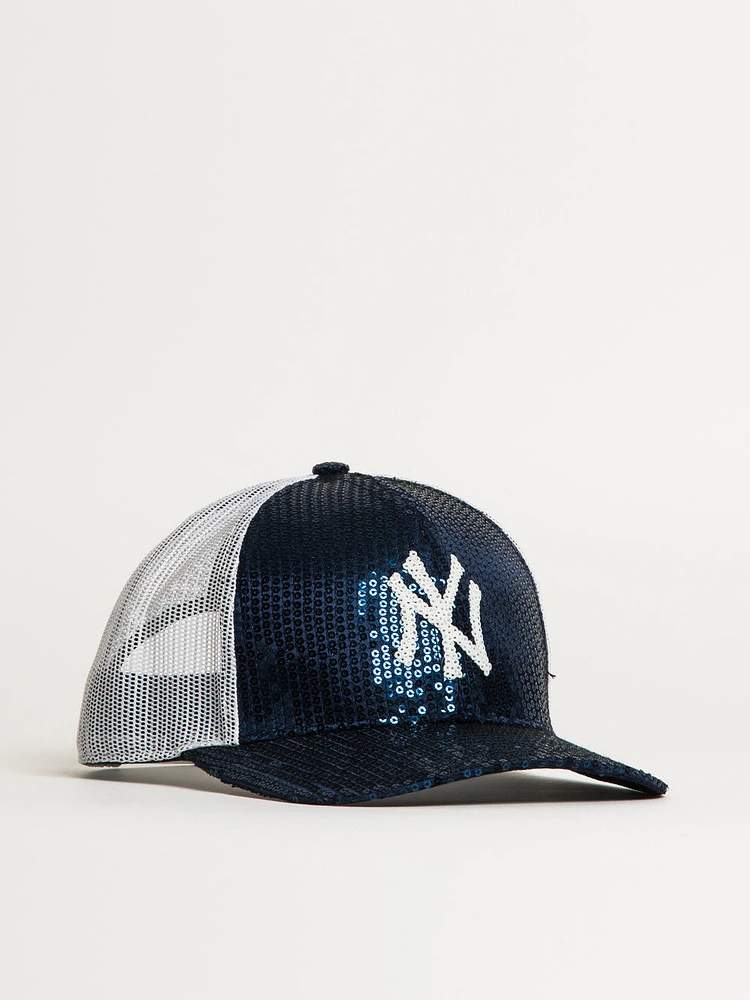 47 DAZZLE TRUCKER HAT - YANKEES
