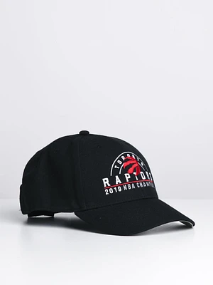 NBA RAPTORS CHAMP MVP HAT-BLK - CLEARANCE