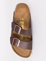 WOMENS BIRKENSTOCK ARIZONA DARK BROWN SANDALS - MEDIUM/NARROW FIT