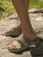 MENS BIRKENSTOCK UJI SUEDE NUBUCK SANDALS
