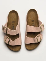 WOMENS BIRKENSTOCK ARIZONA SUEDE SANDALS - REGULAR LIGHT ROSE