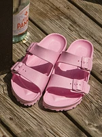 WOMENS BIRKENSTOCK ARIZONA EVA SANDALS - FONDANT PINK