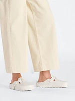 WOMENS BIRKENSTOCK BOSTON EVA CLOG - MEDIUM/NARROW EGGSHELL
