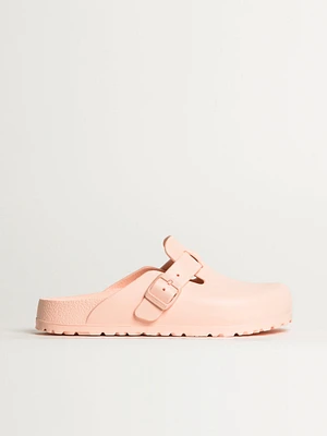 WOMENS BIRKENSTOCK BOSTON EVA CLOG - MEDIUM/NARROW LIGHT ROSE