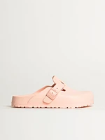 WOMENS BIRKENSTOCK BOSTON EVA CLOG - MEDIUM/NARROW LIGHT ROSE