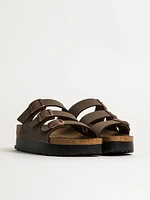 WOMENS BIRKENSTOCK FLORIDA III PLATFORM VEGAN SANDALS