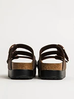 WOMENS BIRKENSTOCK FLORIDA III PLATFORM VEGAN SANDALS