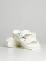 WOMENS BIRKENSTOCK ARIZONA EVA SANDALS - MEDIUM/NARROW WHITE