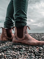 MENS BLUNDSTONE DRESS RUSTIC BROWN BOOT