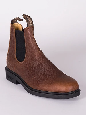 MENS BLUNDSTONE THE CHISEL TOE - PEBBLE BRN