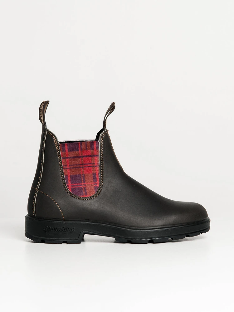 MENS BLUNDSTONE ORIGINAL - BRN/BUR TARTAN