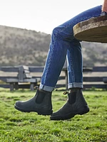 WOMENS BLUNDSTONE CLASSIC RUSTIC BLACK BOOT