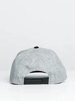 BRIXTON CREST CROSSOVER MP HAT - GREY/BLACK