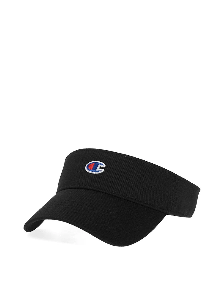 CHAMPION SMALL LOGO VISOR HAT