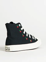 WOMENS CONVERSE CHUCK TAYLOR ALL-STARS HI SNEAKER - CHERRY