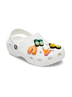 CROCS JIBBITZ SUNSHINE IS FINE 5 PACK - CLEARANCE