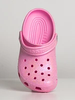 KIDS CROCS CLASSIC GLITTER CLOG - CLEARANCE