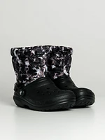 WOMENS CROCS CLASSIC LINED NEO TIE DYE BOOT - CLEARANCE